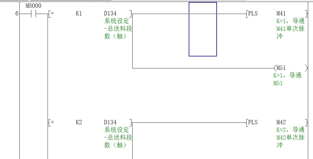 三菱FX系列PLC-三菱J3伺服送料程序带IO表代定做写mcgs组态王程序