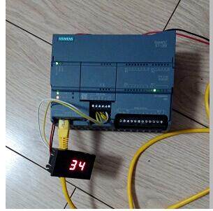西门子S7-1200PLC与RS485LED显示模块modbus RTU通讯博途V13程序