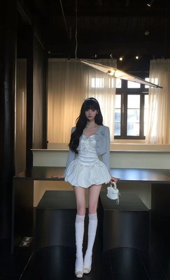 【现货】富家千金感miu系穿搭套装女秋冬气质名媛短裙套装