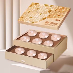 夫人燕窝冰糖即食燕窝108g*12碗礼盒白金碗进口燕盏原材料