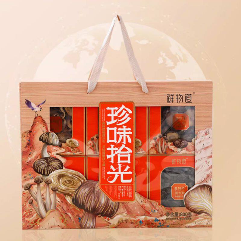 鲜物道山珍山味甄礼礼盒800g