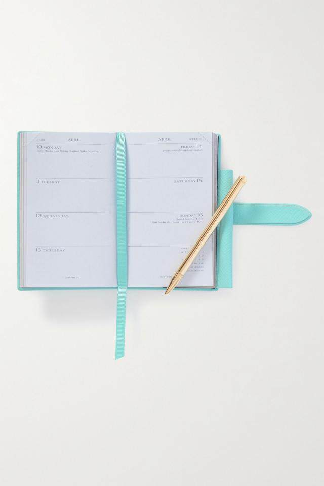 SMYTHSON 2023년 신형 가죽 달력 노트