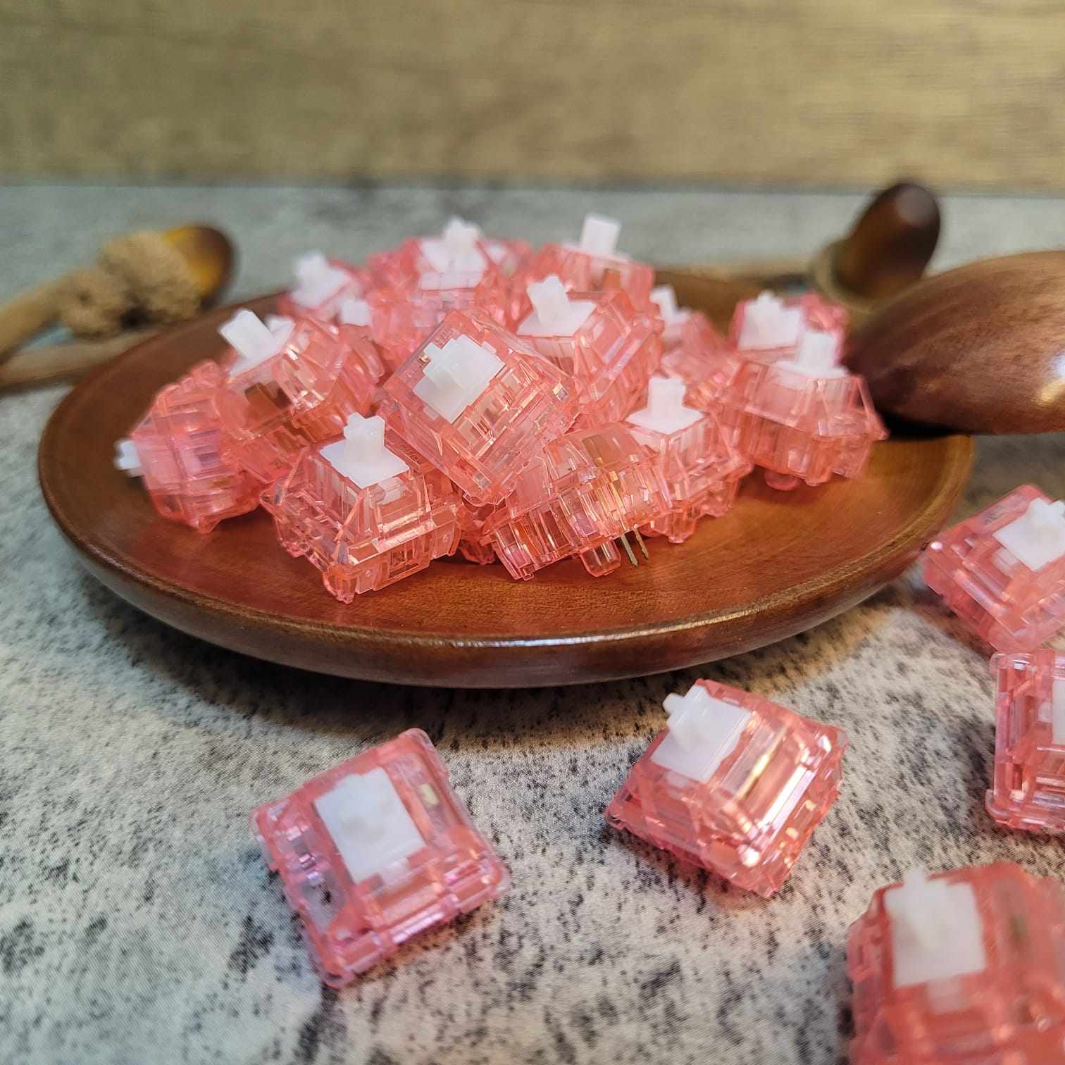 COTTON CANDY SWITCHES 3-PIN TACTILE MECHNICAL KEYBOARD