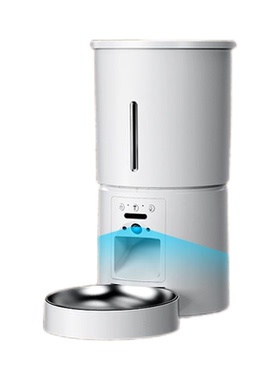 米其猫自动喂食器猫定时定量智能可视投食器宠物狗粮盆饮水一体机