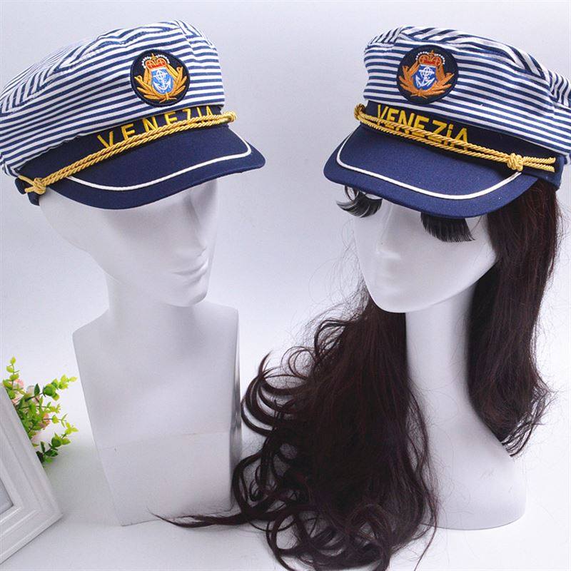 Navy cap men and women children stage show uniform white Hat children Police hat Air cap Sailor Captain Hatin the Accessories/Leather belt/Hat/Muffler , Hat  category - from Buy2taobao.com to provide professional Taobao agent buy service