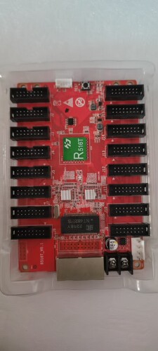 LED显示屏控制卡灰度R501 R512T R516T接收卡全彩异步主卡网口