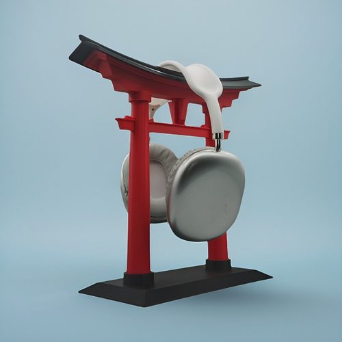 日式鸟居桌面摆件创意耳机支架