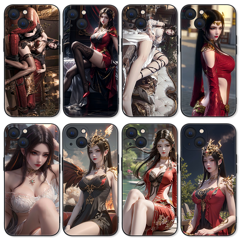 美杜莎女王手机壳硅胶软i
