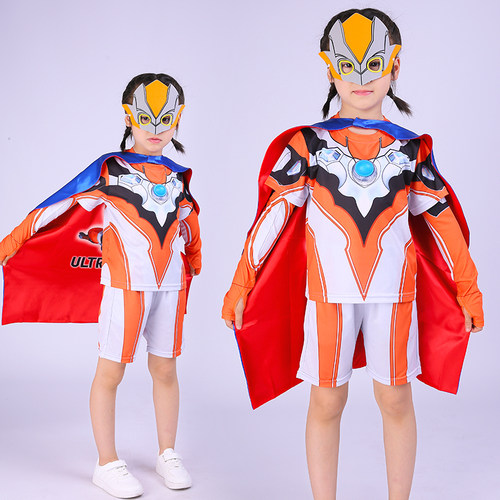 Ultraman奥特曼儿童演出服套装夏