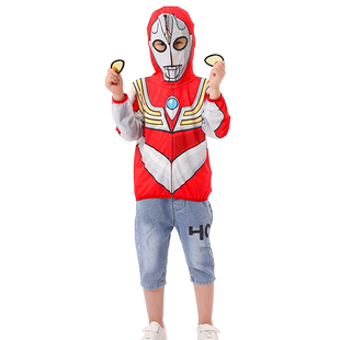 奥特曼防晒衣服男童夏装2026新款儿童装冰丝薄款男孩夏季空调外套