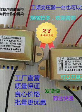定制220V转110V优质变压器隔离线圈5V9V12V15V18V24V110V20W25W