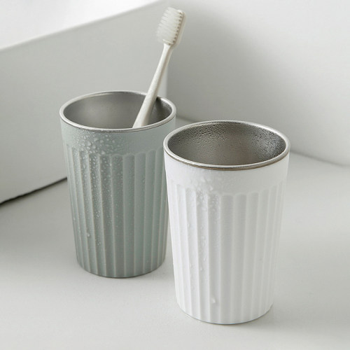 漱口杯洗漱杯子家用不锈钢牙缸