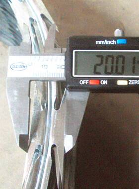 厂家应供刀片刺绳3狱04不锈钢HBD刀片校刺绳监高铁学防攀爬滚笼