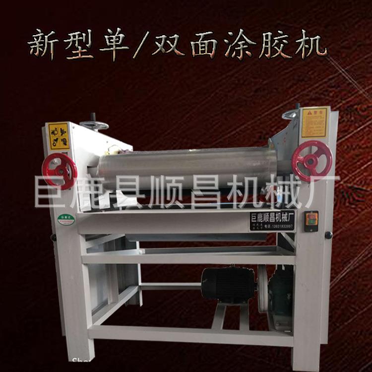 双单 过胶机 上胶机 木工涂胶机纸面张无纺 布滚胶sc-600机涂胶均