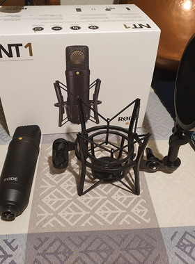 罗德/RODE NT1 专业大振膜心型电容话筒麦克风人声乐器录音棚演播