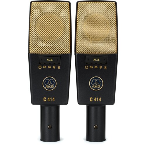 AKG/爱科技 C414 XLII/ST 大振膜电容麦克风 - 配对套装