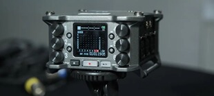 ZOOM F6 多轨现场户外景同期录音机AD转换音频接口拍微电影短视频