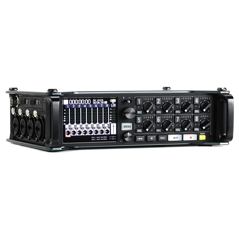 ZOOM F8n Pro  八/多路轨通道现场户外景录音机影视电影同期
