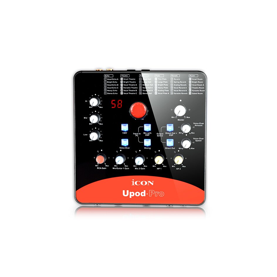 iCON/艾肯 Upod Pro USB音频接口/专业声卡