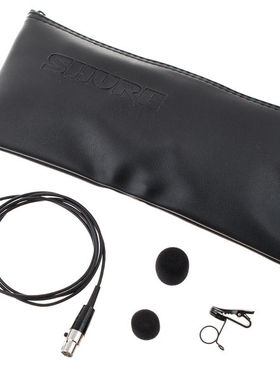 Shure/舒尔 WL184 无线领夹咪话筒胸麦克风ULXD/SLX14/QLXD14/84