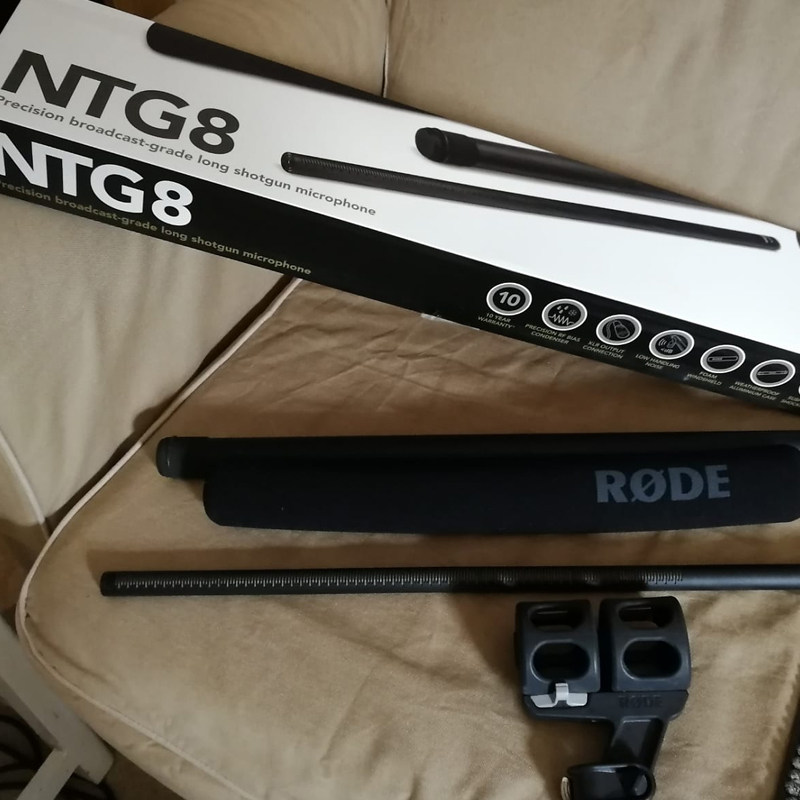 罗德/RODE NTG8 专业长枪式强指向录音话筒麦克风户外接现场专用