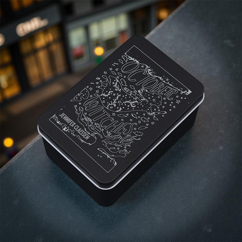 简约便携黑色塔罗牌收纳盒卡片卡牌卡盒桌游牌盒塔罗牌盒子