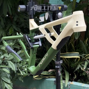 FOXCAT山猫170铝合金山地车架 enduro越野自行车速降软尾车架岩羊