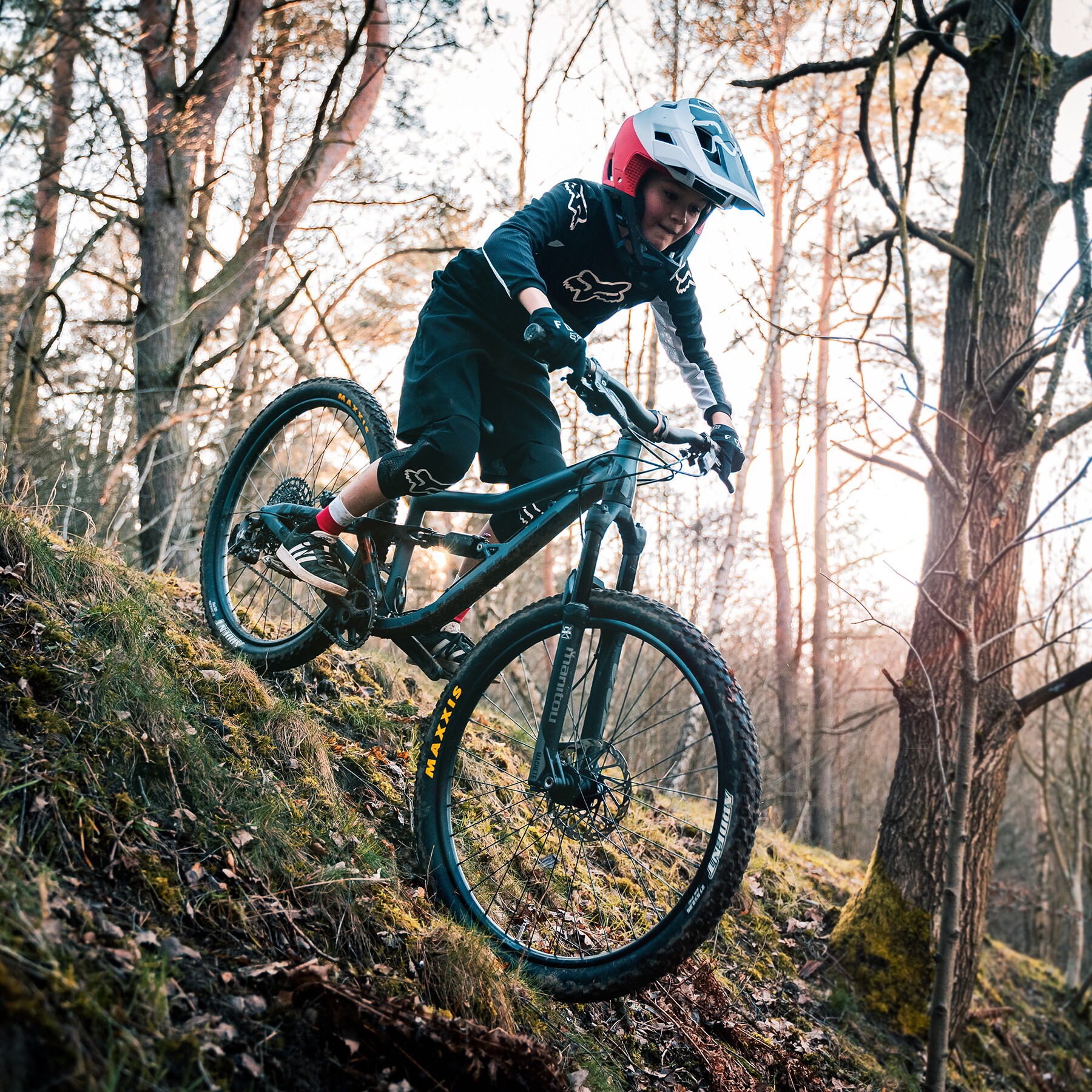 NSBIKES青少年山地越野软尾车架 24/26/27.5寸童车 小轮径 低跨高