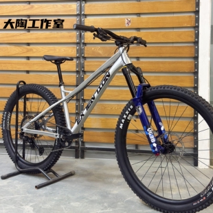 EXTENTION高强度HT山地越野硬尾AM车架 420短后叉EXT土坡动作灵活