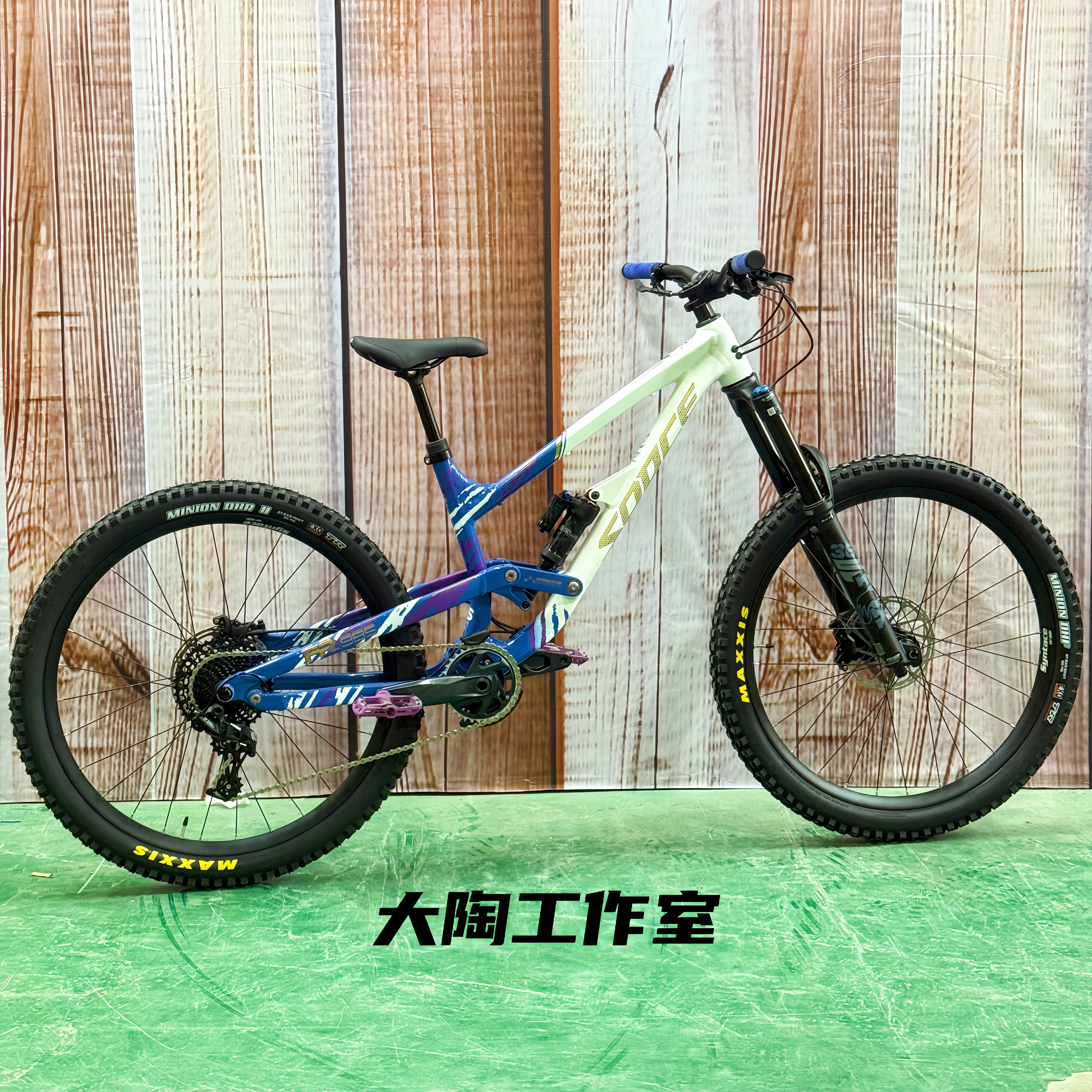 索迪斯魅影 山地越野车架180行程FR软尾 230后胆6069铝 27.5/29寸