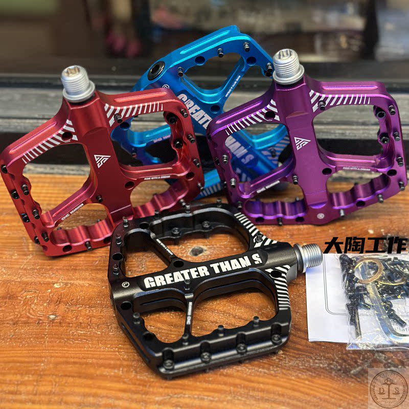 2025新款GTS山地车越野速降脚踏100*110mm高强度非常抓脚两年质保