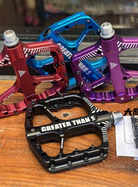 2025新款GTS山地车越野速降脚踏100*110mm高强度非常抓脚两年质保