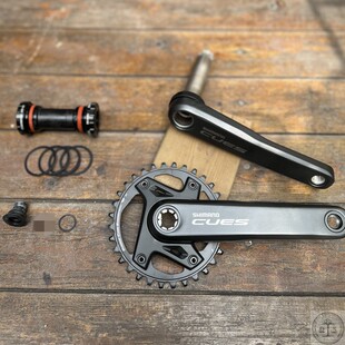 SHIMANO橲玛诺CUES U6000牙盘变速中套小套9/10/11速中空一体单盘