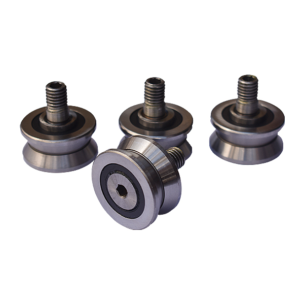 ZLV31 导轨滑轮 滚轮轴承双列 外圈V槽 带螺杆 M8*31* L31.5