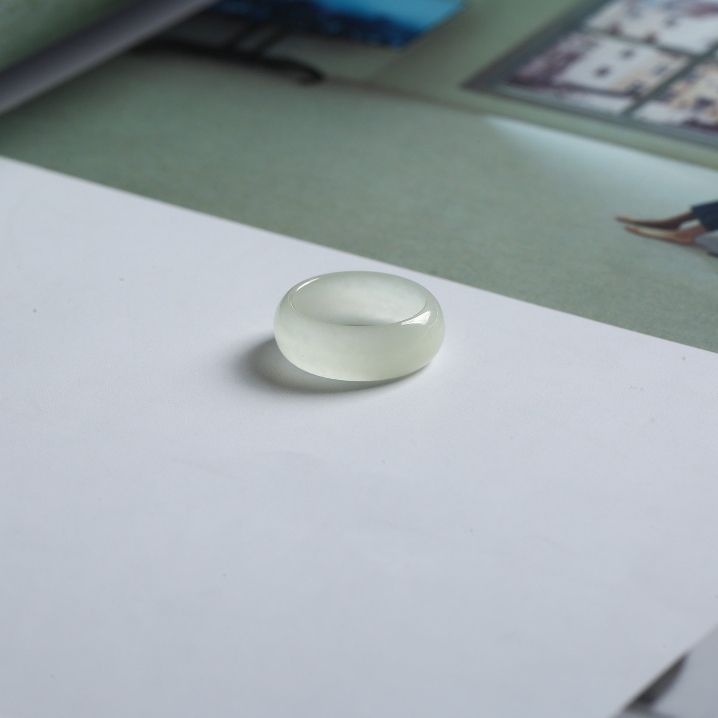1号戒指 和田玉晴水青白小尺码圆弧素圈指环 尾戒 5766,珠宝/钻石/翡翠,手饰,淘宝优惠券,粉丝福利购,淘宝优惠卷