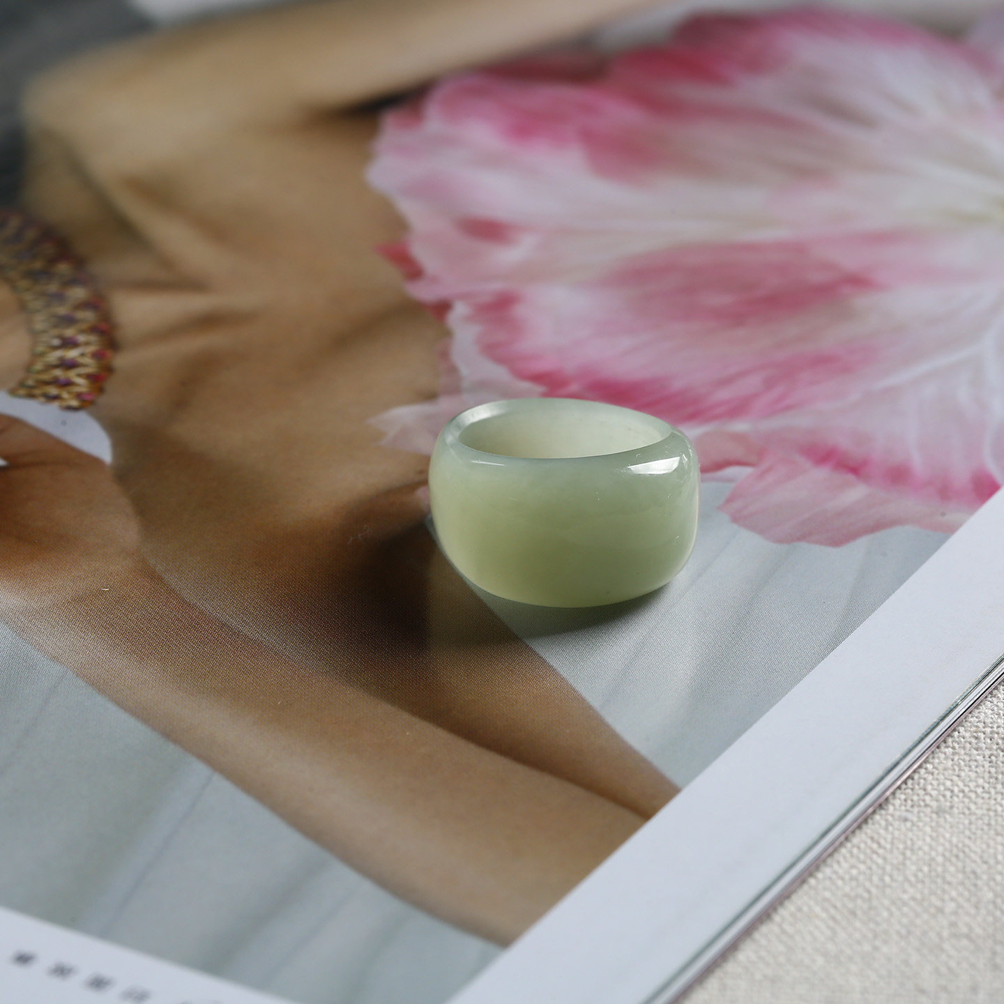 15号戒指 和田玉青白俄料厚装馒头款指环 2018,珠宝/钻石/翡翠,手饰,淘宝优惠券,粉丝福利购,淘宝优惠卷