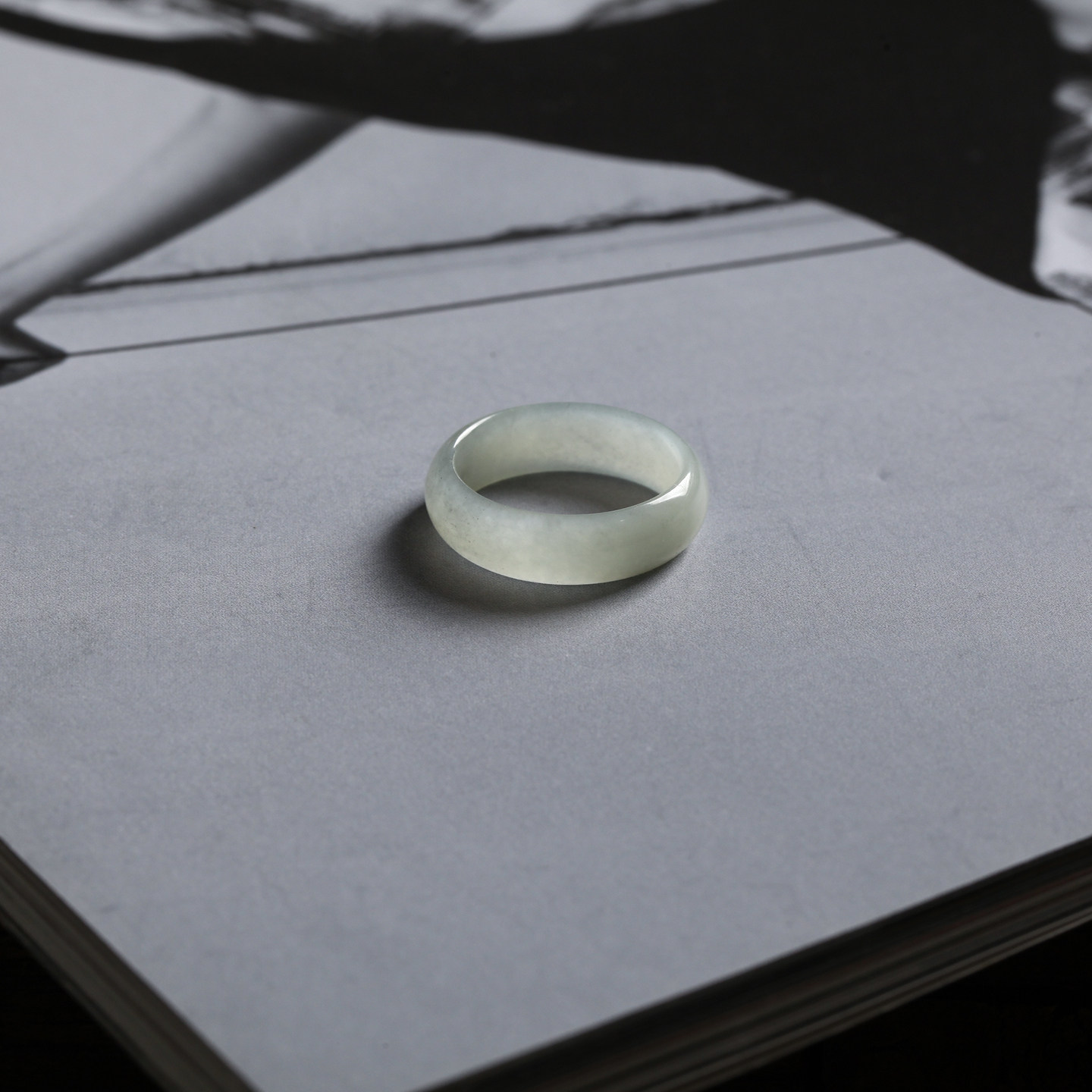 17号戒指 新疆和田玉青花籽料 籽玉薄款泥鳅背圆弧素圈指环 1826,珠宝/钻石/翡翠,手饰,淘宝优惠券,粉丝福利购,淘宝优惠卷