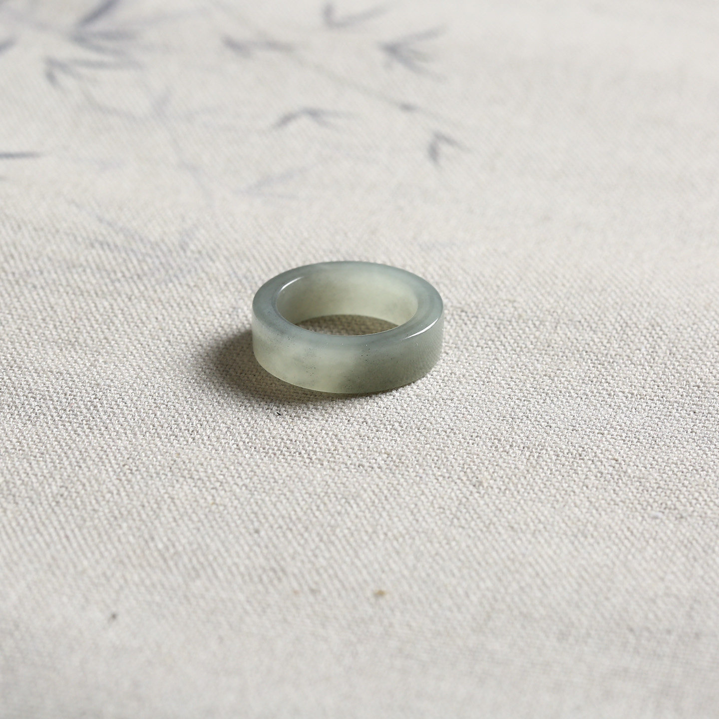 12号戒指 新疆和田玉青花籽料 籽玉中宽方口指环 5746,珠宝/钻石/翡翠,手饰,淘宝优惠券,粉丝福利购,淘宝优惠卷