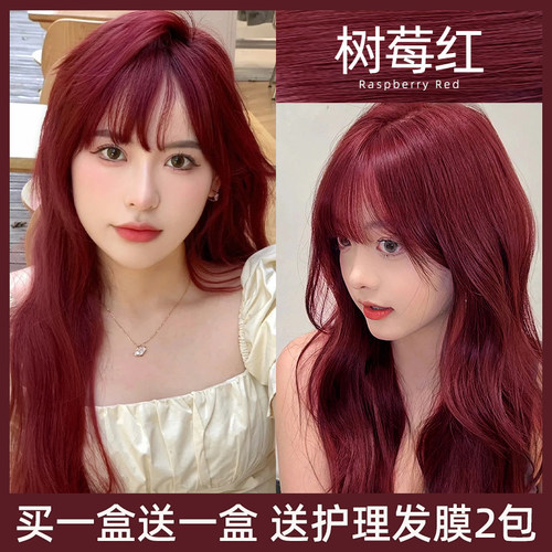 买一送一送染发工具送护理发膜