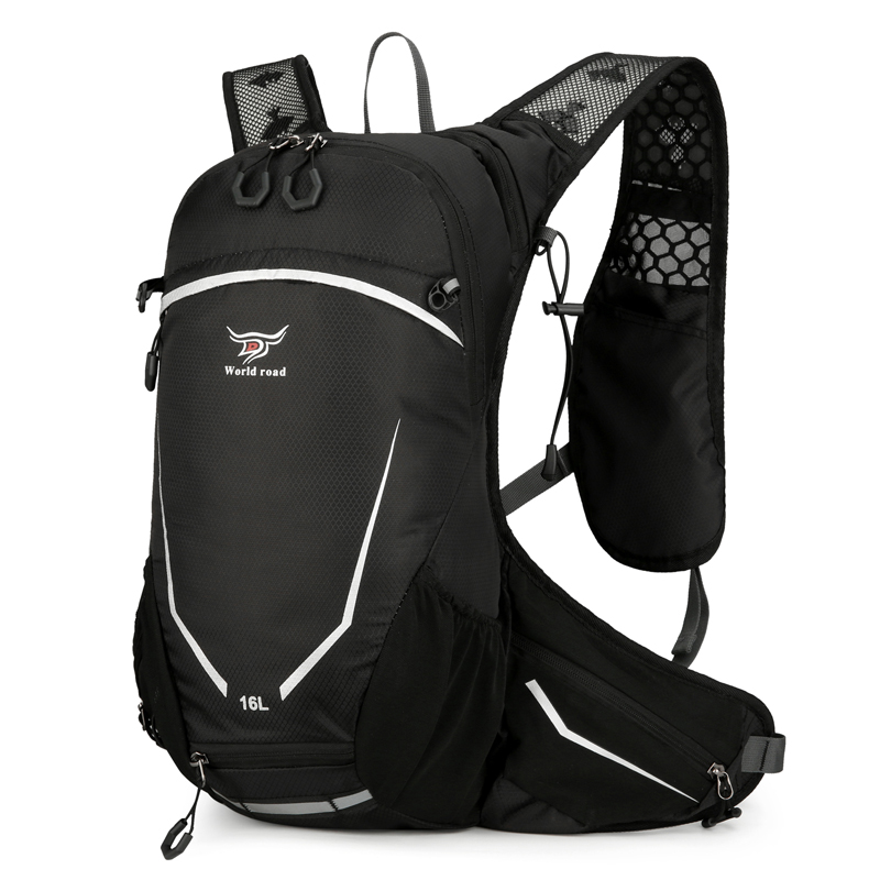 户外登山包16L徒步旅行骑行包三地车超轻男女越野水袋水壶背包