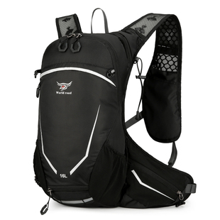 户外登山包16L徒步旅行骑行包三地车超轻男女越野水袋水壶背包