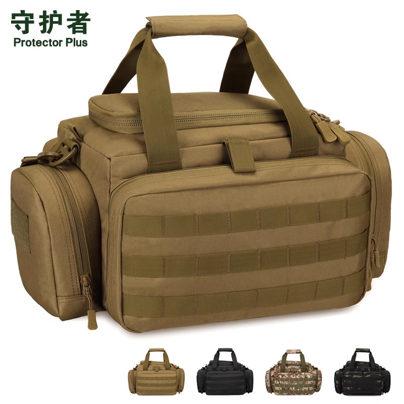 新款休闲手拎包户外单肩斜挎背包多功能战术手提包尼龙旅行装备包
