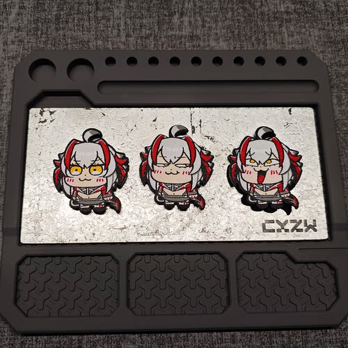 明日方舟维什戴尔Q版魔术贴章