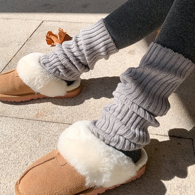 30%羊毛针织堆堆袜美拉德穿搭