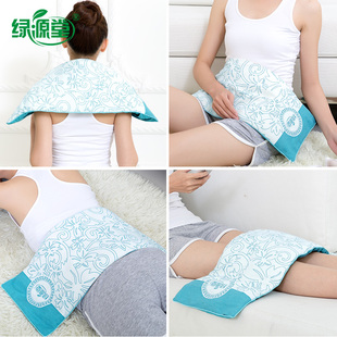 盐袋热敷包海盐艾草电加热插电理疗腰部肚子肩颈膝盖电热粗盐袋子