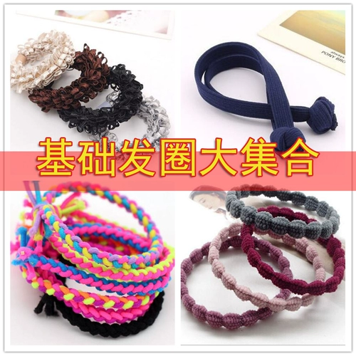 Эластичная резинка для взрослых, базовый хвостик, подходит для подростков, простой и элегантный дизайн