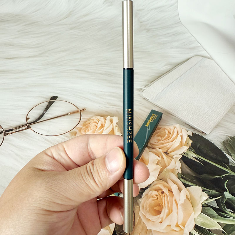 MINSHZEE茗希芝双头旋 转极细发眉笔不易脱妆自然持久易上色眉笔