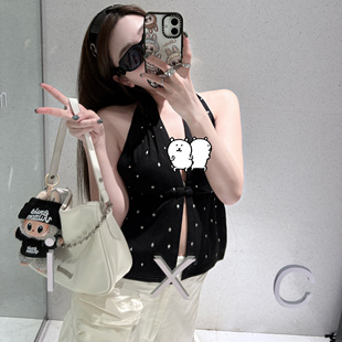 Yyynn babiesla 辣妹前开露背挂脖性感上衣