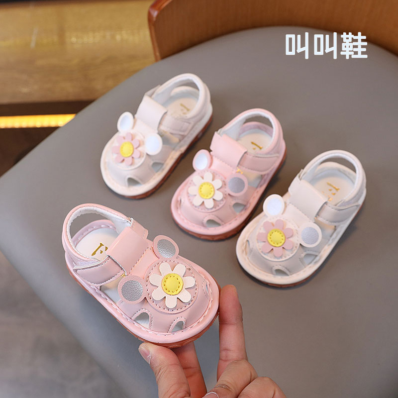 儿童学步鞋卡通男女凉鞋图片