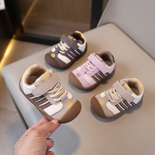 春秋男童鞋子软底婴幼儿宝宝鞋1到3岁学步鞋女童板鞋小童运动机能